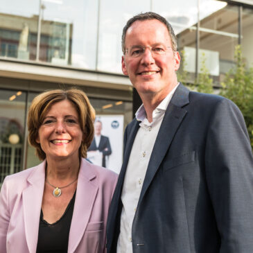 Der Mainzer Oberbürgermeister Michael Ebling mit der rheinland-pfälzischen Ministerpräsidentin Malu Dreyer