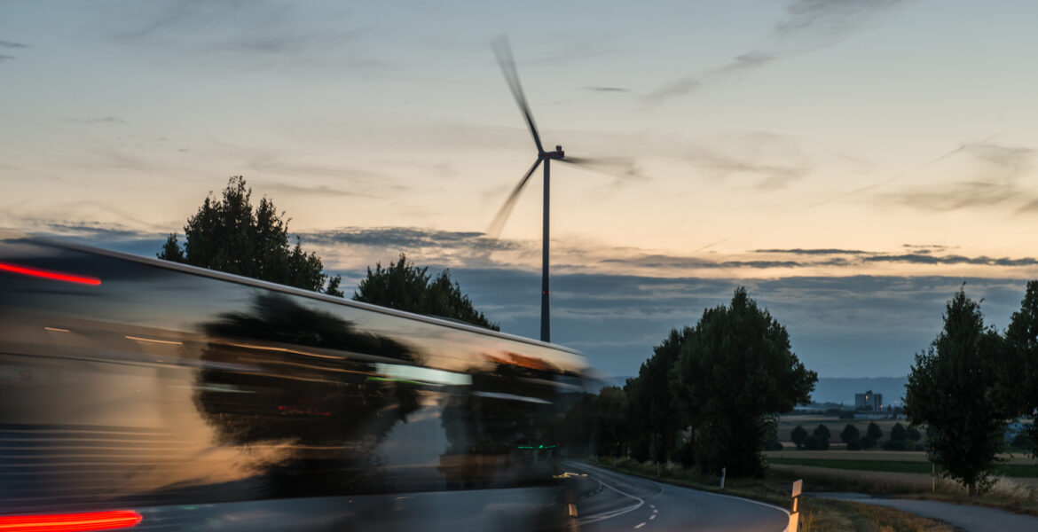 Im Gewerbegeiebt von Mainz-Hechtsheim