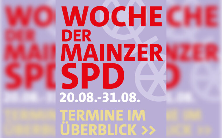 Woche der Mainzer SPD 2025