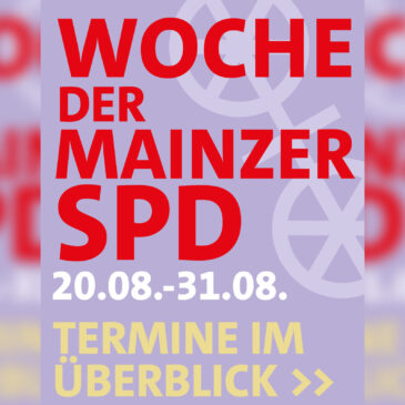 Woche der Mainzer SPD 2025
