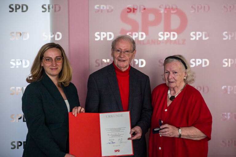 Jana Schmöller, Prof. Dr. Eckhart Pick, Eleonore Fahrbach