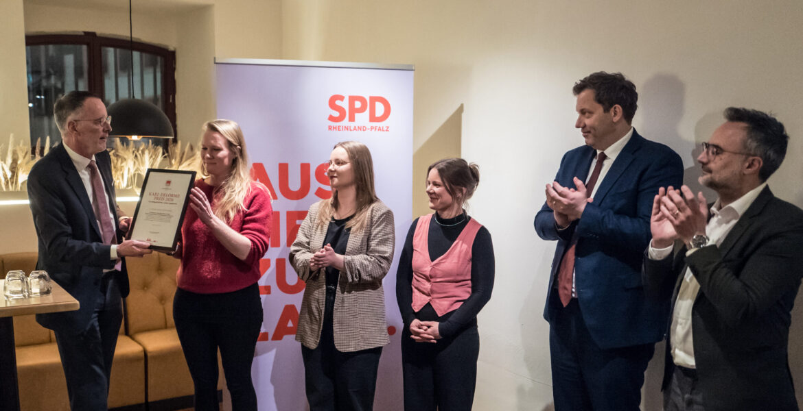 Ausgezeichnet mit dem Karl-Delorme-Preis der Mainzer SPD: Die „Kokobelly Hebammengemeinschaft“