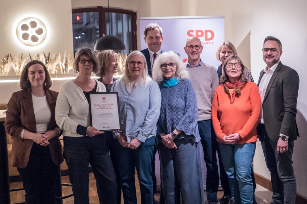 Ausgezeichnet mit dem Karl-Delorme-Preis der Mainzer SPD: „STARTBLOCK Rhein-Main e.V.“