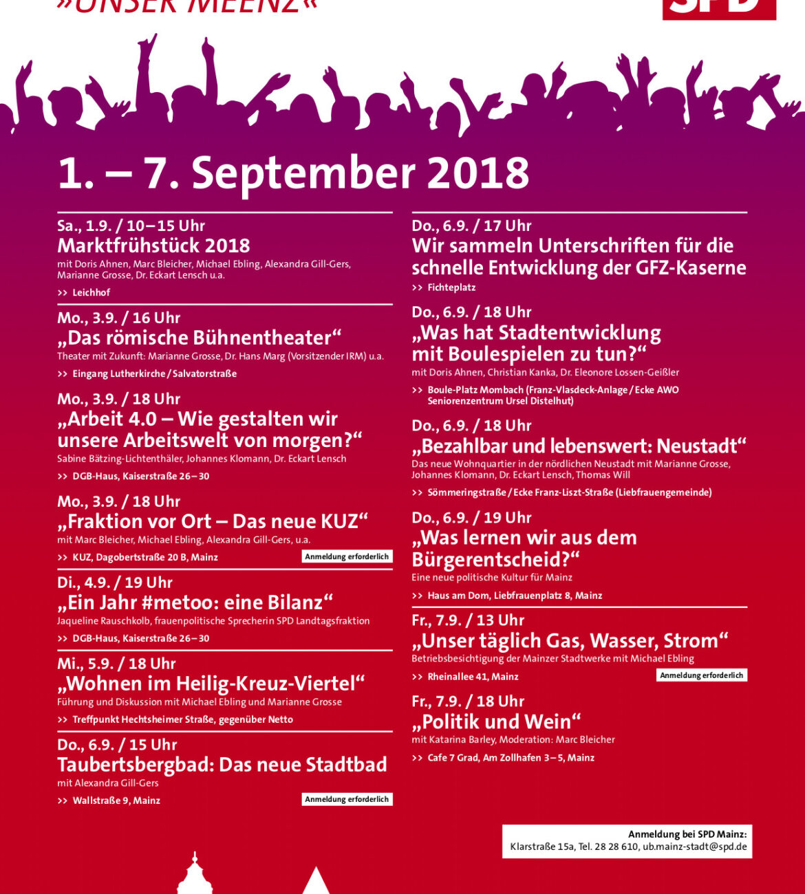 Woche der Mainzer SPD 2018