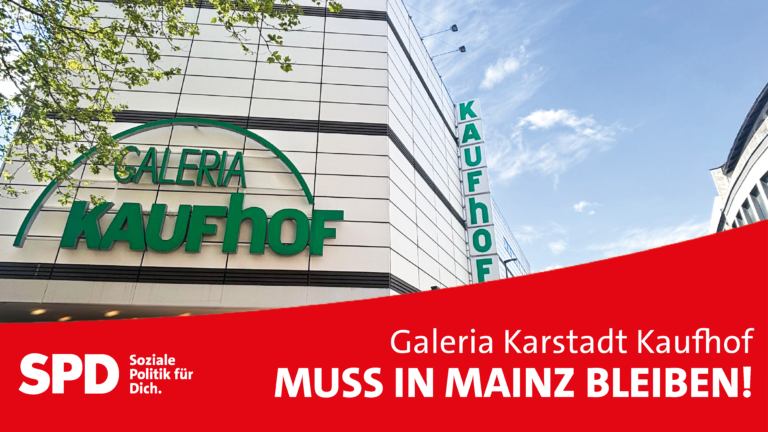 Titelbild: Galeria Kaufhof muss in Mainz beiben!