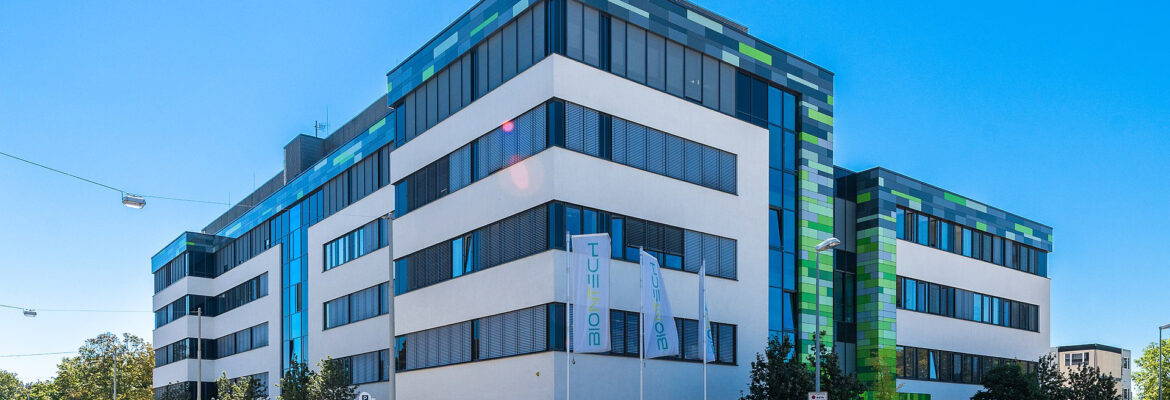 BioNTech-Unternehmenszentrale in Mainz
