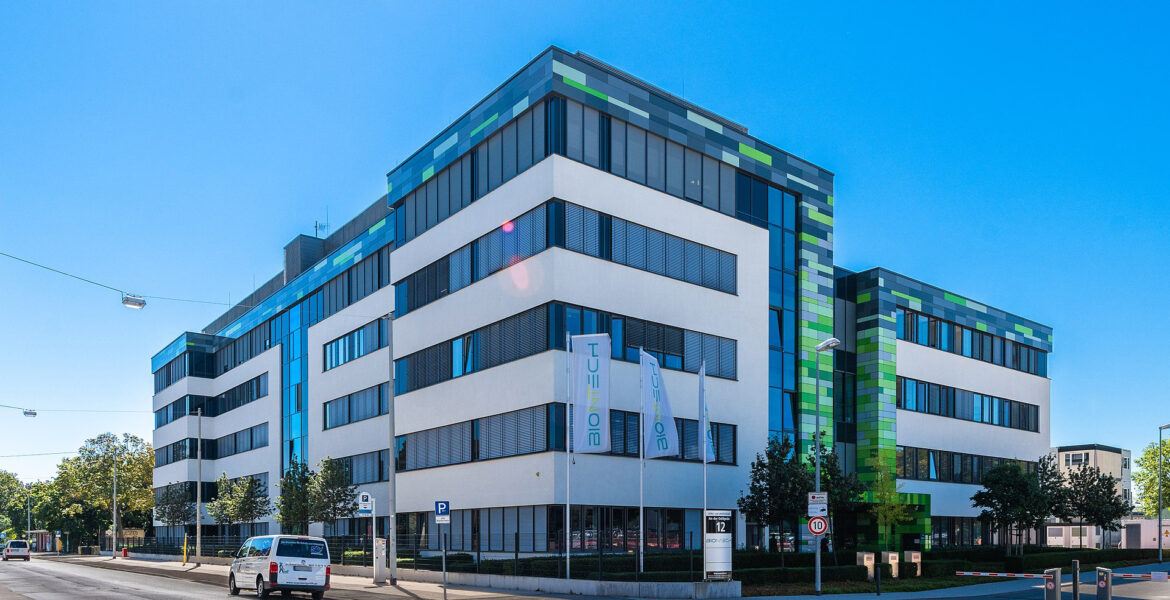 BioNTech-Unternehmenszentrale in Mainz