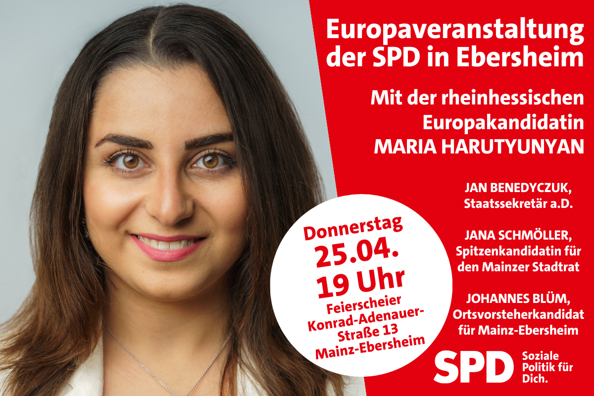 Bild zum Termin Europaveranstaltung der SPD in Ebersheim